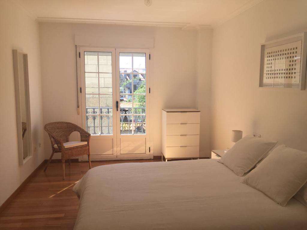 Luminoso Apartamento En El Centro De Cambados Appartement Buitenkant foto